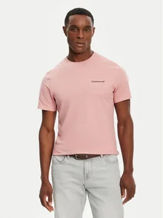 Guess Jeans T-Shirt M4YI55 K8HM0 Różowy Regular Fit - Koszulki męskie - miniaturka - grafika 1