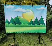 Pomoce naukowe - Łąka- Baner do szkoły i przedszkola - miniaturka - grafika 1