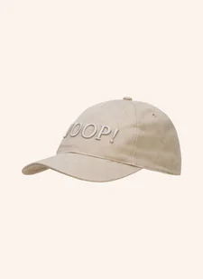 Joop! Czapka Z Daszkiem beige - Czapki damskie - miniaturka - grafika 1