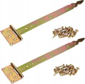 Inne mocowania - 2X Zawias 400 Budowlany Drzwiowy Altanowy Okiennic - miniaturka - grafika 1