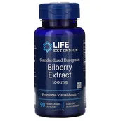 Suplementy naturalne - Ekstrakt z borówki Bilberry Extract 90 kapsułek Life Extension 1036547259 - miniaturka - grafika 1