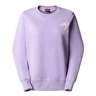 Bluzy sportowe damskie - Bluza The North Face Light Drew Peak 0A7QZWQZI1 - fioletowa - miniaturka - grafika 1