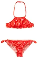 Stroje kąpielowe - United Colors of Benetton Dziewczęcy dwuczęściowy kostium kąpielowy, Rosso A Fantasia 71y, L - miniaturka - grafika 1