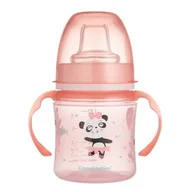 Kubki dla dzieci - Canpol babies EasyStart, Kubek treningowy, 120 ml, Sweet fun, Różowy królik - miniaturka - grafika 1