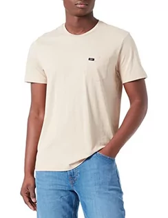 Koszulki męskie - Lee Koszulka męska typu t-shirt, Oxford TAN, rozmiar M, Oxford Tan., M - grafika 1