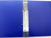 Szkolne artykuły papiernicze - Segregator A4+ miękki z zaciskiem niebieski FRESH Nowa - miniaturka - grafika 1