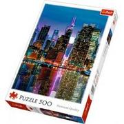 Puzzle - Trefl 500 ELEMENTÓW Pełnia ksiezyca nad Manhattanem 37261 - miniaturka - grafika 1