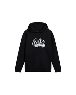 Dziecięca bluza z kapturem Burnout Pullover VN000JSABLK L - Bluzy męskie - miniaturka - grafika 1