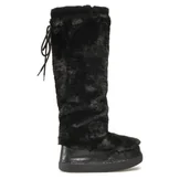 Kozaki damskie - Kozaki Jenny Fairy WS19002-04A Czarny - miniaturka - grafika 1