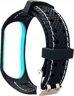 Pasek Beline Sport do Xiaomi Mi Band 7 Czarno-niebieski (5905359814511) - Akcesoria do smartwatchy - miniaturka - grafika 2
