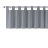 Zasłony - Dekoria Lambrekin na szelkach Slade Grey szary) 390 × 40 cm Cotton Panama 1358-702-07 - miniaturka - grafika 1
