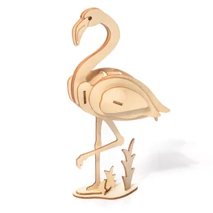 puzzle drewniane model 3d flaming - Puzzle - miniaturka - grafika 1