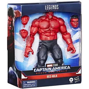 Figurka HASBRO Marvel Legends Czerwony Hulk G01605L6 - Gadżety dla graczy - miniaturka - grafika 1