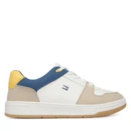 Buty dla chłopców - Sneakersy Tommy Hilfiger T3X9-34362-1269Y913 S Biały - miniaturka - grafika 1