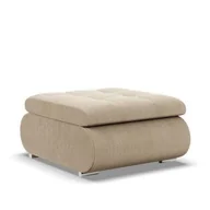 Pufy i podnóżki - Pufa otwierana, schowek, Bosco, sztruks, 70x88x42 cm, beżowa - miniaturka - grafika 1