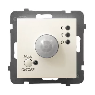 Ospel Elektroniczny czujnik ruchu Ecru Aria - ŁP-16U/m/27 - Czujniki ruchu i zmierzchu - miniaturka - grafika 1