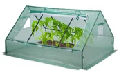 Szklarnie ogrodowe - TUNEL OGRODOWY FOLIOWY MAŁA SZKLARNIA ROZSADNIK 180x140x94cm ZIELONY - miniaturka - grafika 1