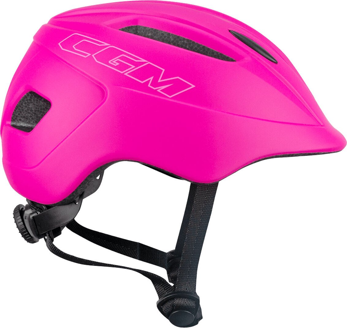 Zatwierdzony dziecięcy kask rowerowy CGM 870A ROTELLE MONO Mattes Fuchsia rozmiar JL