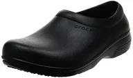Skarpetki dla dzieci - Crocs Unisex Męskie i damskie chodaki na zegarze, antypoślizgowe buty robocze, Czarny, 7 UK Men/ 8 UK Women - miniaturka - grafika 1