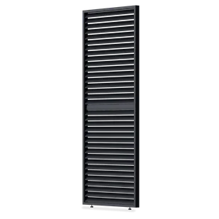 Panel żaluzjowy poziomy regulowany do pergoli ELEGANCE/DELUXE/FUSION 1 m Anthracite - Gutroof - Kratki i pergole - miniaturka - grafika 1