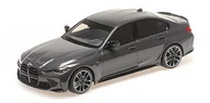 Samochody i pojazdy dla dzieci - Bmw M3- 2020 - Grey Metallic 1:18 Minichamps 155020204 - miniaturka - grafika 1