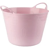 Pudła i pojemniki do przechowywania - Kosz wielofunkcyjny 15 l pudrowy róż - miniaturka - grafika 1