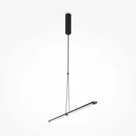 Lampy sufitowe - Supersymmetry LED lampa wisząca 1-punktowa czarna P096PL-L11BK - miniaturka - grafika 1