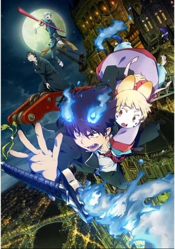 Plakat Anime Ao No Exorcist ANE_025 A2 (custom)