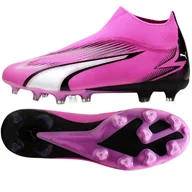 Piłka nożna - Buty Puma Ultra Match+ Ll FG/MG M 107759 01 różowe - miniaturka - grafika 1