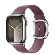 Akcesoria do smartwatchy - Apple pasek w kolorze rubinowej morwy z klamrą nowoczesną do koperty 38/40/41 mm rozmiar M - miniaturka - grafika 1