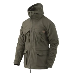 Kurtka Helikon-Tex SAS Smock - Duracanvas - Taiga Green - Odzież taktyczna i umundurowanie - miniaturka - grafika 1