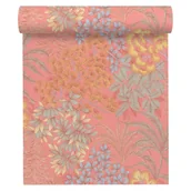 Tapety - Tapeta Liście Metropolitan Stories 391284 różowa winylowa na flizelinie - miniaturka - grafika 1