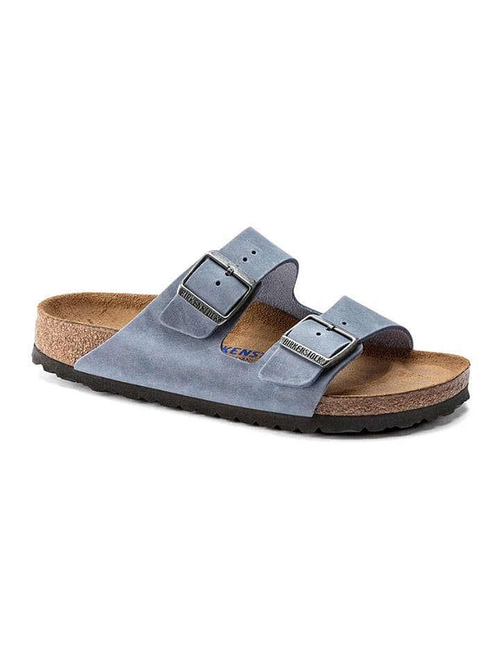 Birkenstock Skórzane klapki 