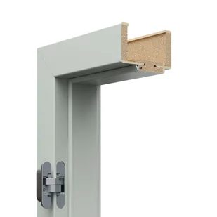 Ościeżnica regulowana kompletna bezprzylgowa Porta 90 prawa do skrzydła Art Deco Szałwia zakres 160-180 mm - Ościeżnice - miniaturka - grafika 1