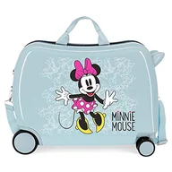 Walizki - Disney Mickey 'Enjoy the Day' walizka kabinowa, Jasnoniebieski, 50x38x20 cms, Walizka dziecięca - miniaturka - grafika 1