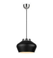 Lampy sufitowe - Markslojd LAMPA wisząca KOM 107378 metalowa OPRAWA zwis czarny 107378 - miniaturka - grafika 1