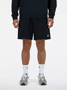 New Balance Szorty dresowe w kolorze czarnym - Spodenki męskie - miniaturka - grafika 1