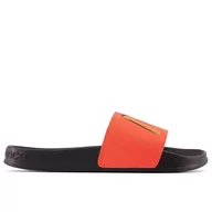 Buty sportowe męskie - Klapki New Balance SMF200SM - czarno-pomarańczowe - miniaturka - grafika 1