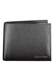 Portfele - Calvin Klein Męskie ciepłe składane portfele 6CC W/Bill, Ck Black, jeden rozmiar - grafika 1