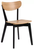 Krzesła - Krzesło do jadalni salonu SKANDYNAWSKIE drewniane - miniaturka - grafika 1