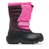 Buty dla dziewczynek - Śniegowce Columbia Youth Powderbug Snowlite 2078921 Różowy - miniaturka - grafika 1