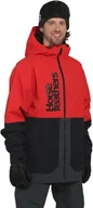 Kurtki męskie - kurtka zimowa męska HORSEFEATHERS MORSE II JACKET Lava Red - miniaturka - grafika 1