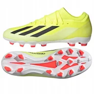 Piłka nożna - Buty adidas X CRAZYFAST League LL MG IF0696 żółty 46 - miniaturka - grafika 1
