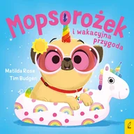 Książki edukacyjne - Sklepik z magicznymi zwierzętami. Mopsorożek i wakacyjna przygoda - miniaturka - grafika 1