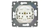 Gniazdka elektryczne - Legrand Valena gniazdo Pojedyncze 2P+Z z przesłonami 774397 - miniaturka - grafika 1