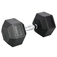 Hantle i ciężarki - Hex Pro Black 27.5 Kg Hantla Hms - miniaturka - grafika 1