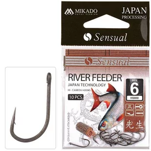 MIKADO haczyki Sensual River Feeder 14 Db - Inne akcesoria dla wędkarzy - miniaturka - grafika 1