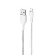 Kable USB - PURO Kabel USB-A Lightning 1.2 m Biały - miniaturka - grafika 1