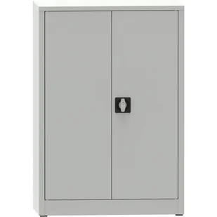 PARTNER B2B Warsztatowa szafa półkowa na narzędzia KOVONA JUMBO, 2 półki, spawana, 800 x 600 x 1150 mm, szara 178635 - Pozostałe wyposażenie warsztatu - miniaturka - grafika 1