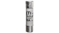 Bezpieczniki elektryczne - Eti-Polam Wkładka bezpiecznikowa cylindryczna PV 10x38mm 10A gPV 1000V DC CH10 002625105 002625105 - miniaturka - grafika 1